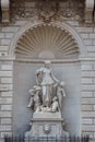 Sculptures decorating main square