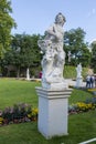 Sculptures in front of the Prince-elector Palace in the center of Trier