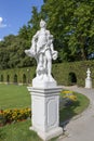 Sculptures in front of the Prince-elector Palace in the center of Trier