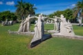 Sculptures Garden near Fonatur and Casa Maya Hotel near scenic public beaches in Zona Hotelera