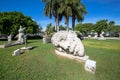 Sculptures Garden near Fonatur and Casa Maya Hotel near scenic public beaches in Zona Hotelera