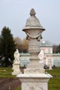 Sculptures in Kuskovo park in Moscow, Russia.