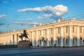 Sculptures of horses on the Anichkov Bridge