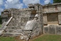 Sculptures of a Mesoamerican Mayan ruins in Yucatan, Chichen Itza, Mexico