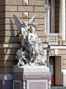 Sculptures at the Odessa Opera and Ballet Theater