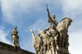 Sculptures of Palace Tiradentes in Rio de Janeiro, Brazil Royalty Free Stock Photo