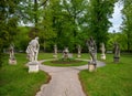 Sculptures in park of Konopiste castle near Prague, Benesov, Czech republic Royalty Free Stock Photo