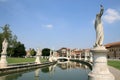 Sculptures at Prato della Valle in Padua, Italy Royalty Free Stock Photo
