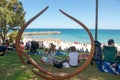 Sculptures by the Sea: View Through