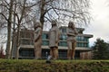 Sculptures of three girls in MinistergÃÂ¤rten, Berlin