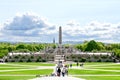 Sculptures in Vigeland park Oslo Norway Royalty Free Stock Photo