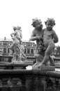 Sculptures at the Zwinger-Dresden Royalty Free Stock Photo