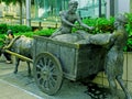 The River Merchants Sculpture Royalty Free Stock Photo