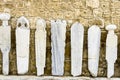 Scultures in Larnaka Medieval Castle - Cyprus