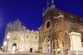 Scuola Grande di San Marco and Basilica dei Santi Giovanni e Paolo in Venice, Italy Royalty Free Stock Photo