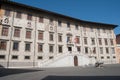 Scuola Normale Superiore, the Pisa Normal high school university in the Piazza dei Cavalieri / Palazzo della Carovana Royalty Free Stock Photo