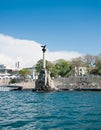 Scuttled Warships Monument in Sevastopol, Crimea Royalty Free Stock Photo