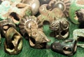 Scythian animal style. Ancient Scythian bronze objects of the Scythians