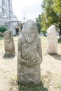 Scythian Anthropomorphic stone sculptures in Berdyansk, Ukraine