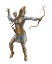 Scythian Archer | Amazon Warrior Character Illustration