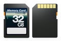SD card Royalty Free Stock Photo