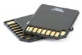 SD memory card Royalty Free Stock Photo