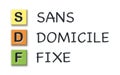 SDF initials in colored 3d cubes with meaning in french language