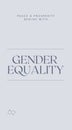 gender equality wall Royalty Free Stock Photo
