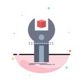 SDK, App, development, kit, programming Flat Color Icon Vector Royalty Free Stock Photo