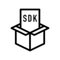 SDK icon, Vector
