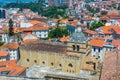 Se Velha, old Cathedral of Coimbra. Portugal. Royalty Free Stock Photo