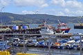 Sea in Ancud Royalty Free Stock Photo