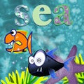 Sea Animals Fun Design for Children