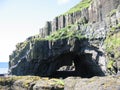 Sea arch near Carsaig, Mull Royalty Free Stock Photo