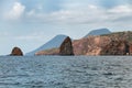 Sea around Vulcano island