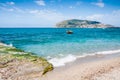 Sea beach in Alanya, Turkey Royalty Free Stock Photo