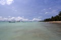 Sea and beach of Lages in Maceio, Alagoas, Brazil