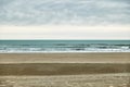 Sea and beach - Minimalistic striped landscape Royalty Free Stock Photo