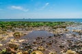 Sea and beach view in Ramsgate, Kent UK