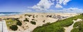 Sea Birubi beach 2 dunes 6 panorama