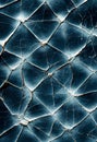 Sea blue cracked surface abstract background. Royalty Free Stock Photo