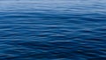 Sea Blue Ocean in Spain with soft gentle ripples on the top surface texture with summer sunlight refracting Royalty Free Stock Photo