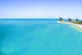 Sea and blue sky, Andaman Sea, koh lanta, krabi, thailand Royalty Free Stock Photo