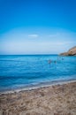 Sea and blue sky