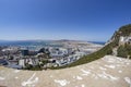 Spectacular views from the rock of Gibraltar
