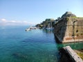 Sea, boats and the old fortress