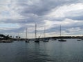 Sea, boats, sailboat. Sailors heaven. beautiful.