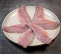 sea bream fillet, Fresh raw bream fish fillets