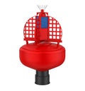 Sea Buoy Isolated Royalty Free Stock Photo