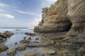 Sea Cave and Shallow Water Royalty Free Stock Photo